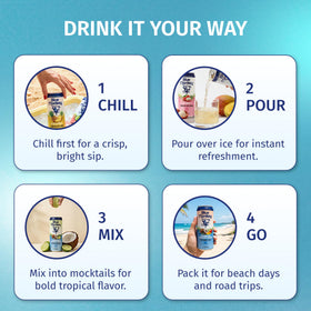 Blue Monkey Lychee fruit close-up highlighting real fruit juice and fresh tropical flavor
