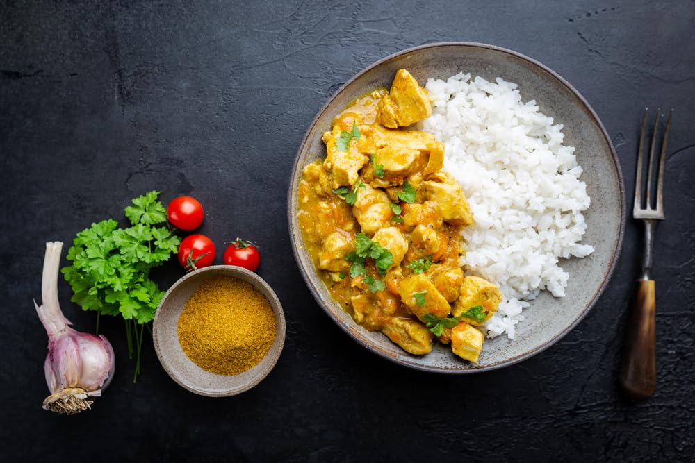 Blue Mountain Country curry powder brightening vegetable stir-fry