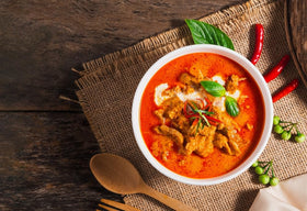 Blue Mountain Country Jamaican curry powder transforms vegetables into vibrant dishes