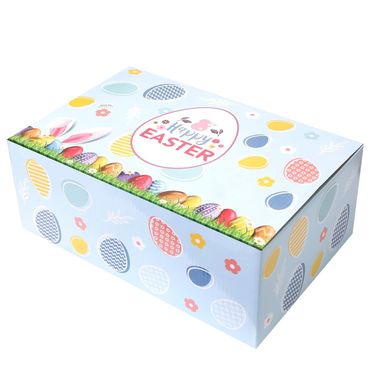 BLUE RIBBON Easter care-package packaging, easy to unwrap.