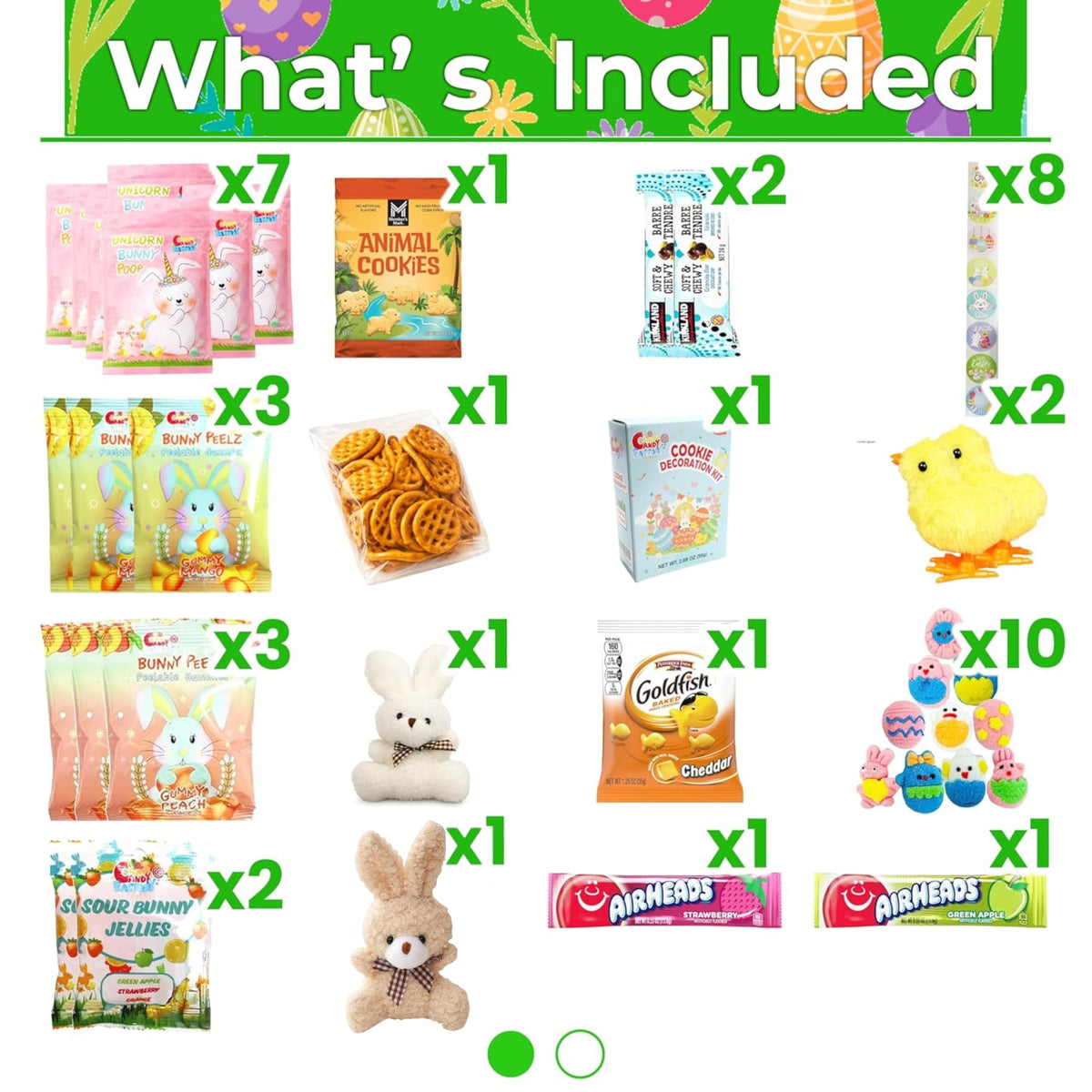 BLUE RIBBON Easter snack box variety, perfect for spring celebrations.