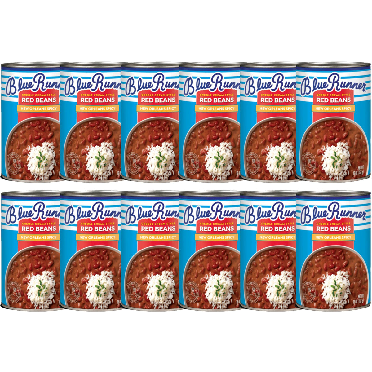 Blue Runner Spicy Creole Red Beans can for quick weeknight meals