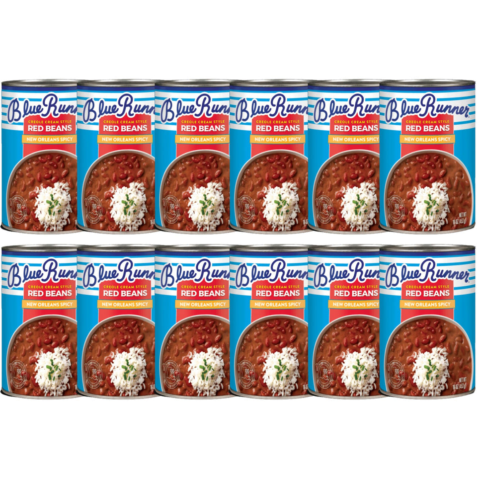 Blue Runner Spicy Creole Red Beans can for quick weeknight meals