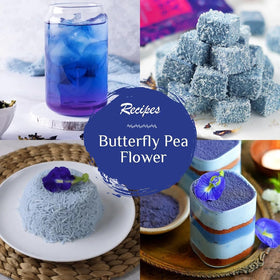 BLUE TEA Butterfly Pea Tea caffeine-free blend offers relaxing moments any time
