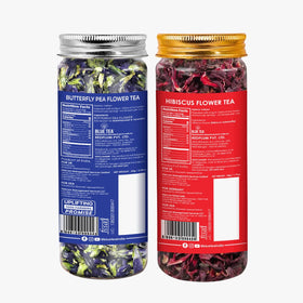 BLUE TEA farm-sourced flowers close-up illustrates ethical sourcing and farm-fresh quality