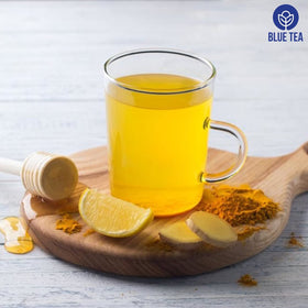 Blue Tea hand-picked-flowers highlighting farm-fresh quality in every cup.