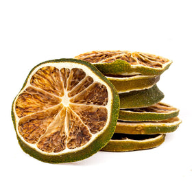 BlueHenry Dehydrated Lime Wheels texture shot highlights natural color and flavor.