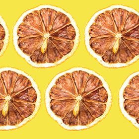 BlueHenry dried lemon slices texture; ideal for baking and toppings