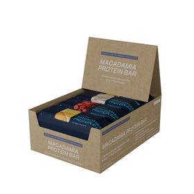 Blueprint Bryan Johnson macadamia bars lemon flavor packaged for on-the-go snacking