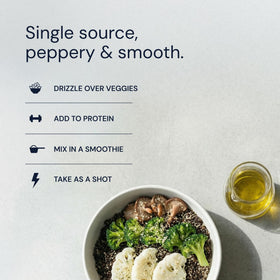 Keto-friendly Blueprint Bryan Johnson EVOO for low-carb meals