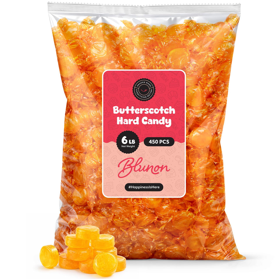 Blunon butterscotch bulk packaging ready for event stocking