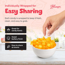 Blunon butterscotch party favors delight guests