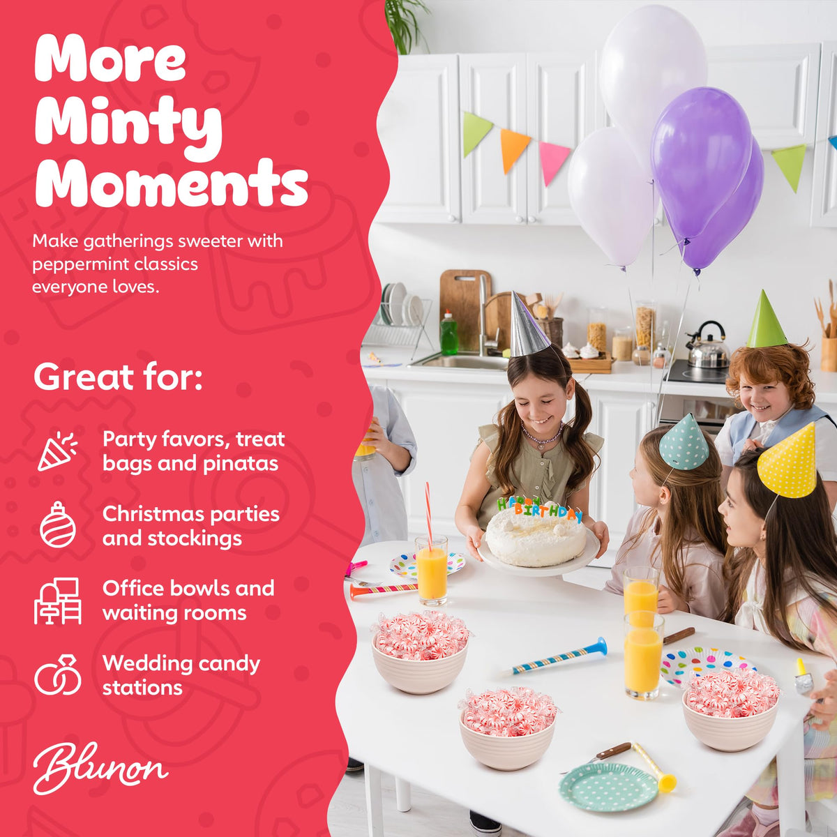 Blunon Starlight Mints suitable for care packages and lunches.