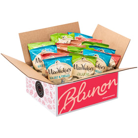 Miss Vickie Sea Salt flavor bags for light, crunchy snacking.