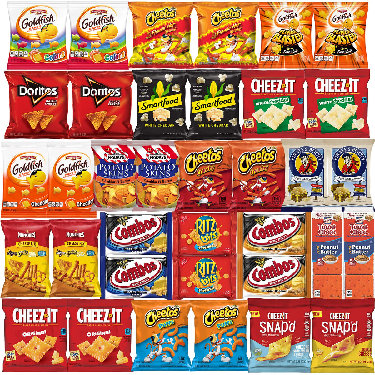 Blunon on-the-go assortment featuring top brands for quick cravings.