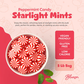 Blunon Starlight Mints individually wrapped for grab-and-go freshness.
