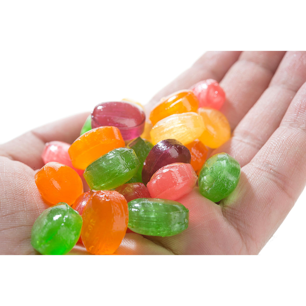 Blunon resealable bag keeps candies fresh for pantry or gifting.