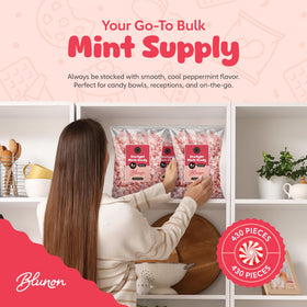 Blunon Starlight Mints, 430-piece supply for gatherings.