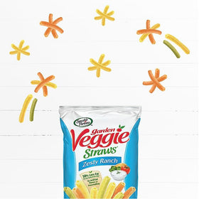 Blunon Veggie Straws gluten-free label for safe snacking.