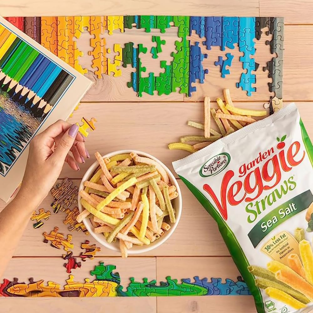 Blunon Veggie Straws on-the-go snack pack for busy days.