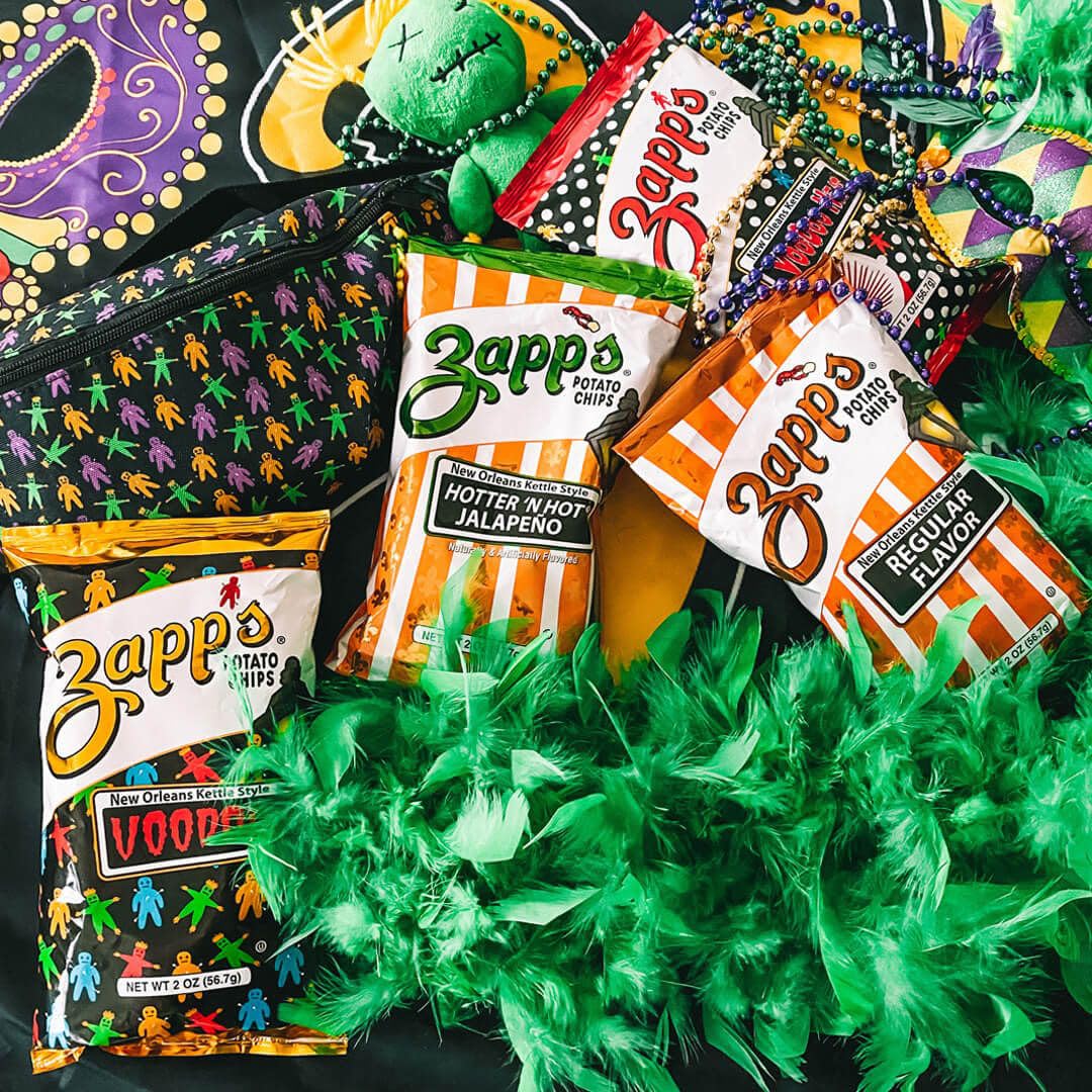 Blunon Zapp's Hotter 'N Hot chips add spicy kick for a tasty break.