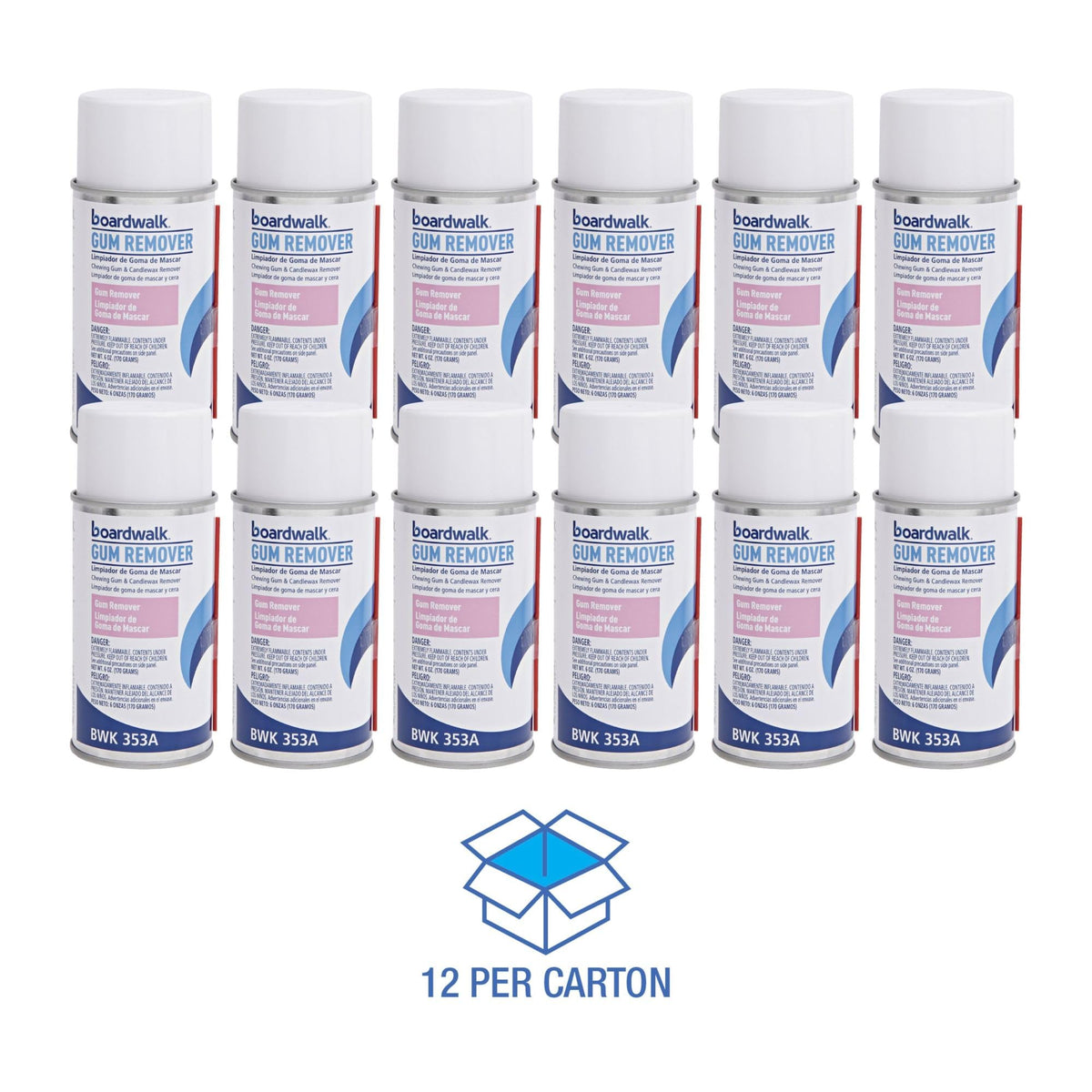 Boardwalk 353ACT cleans ceramics, glass, metal, and plastics without harsh odors.