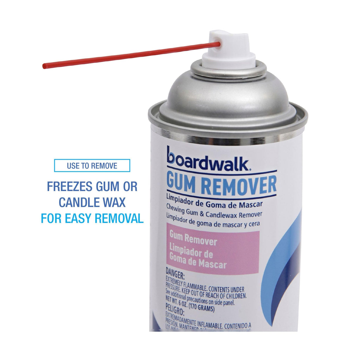Boardwalk 353ACT removes candle wax from floors and laminates smoothly.