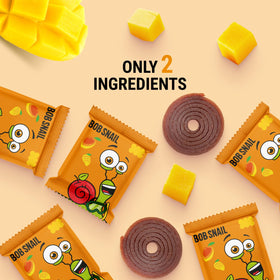 Bob Snail vegan and nut-free fruit snack option for school days.