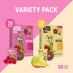 Bob Snail Fruit Roll Ups 500g family-size pack offers bulk value.