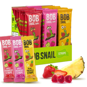 Bob Snail healthy fruit snacks box for easy, mess-free snacking.