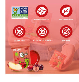 Bob Snail vegan, gluten-free snacks suitable for lunchboxes and travel.