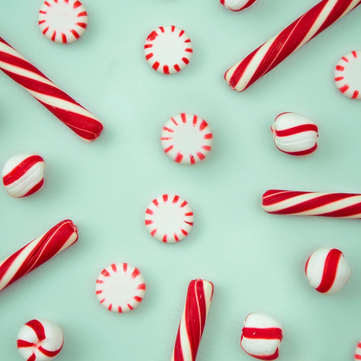 Bob's Sweet Stripes peppermint candies for festive holiday stockings.