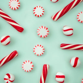Bob's Sweet Stripes peppermint candies for festive holiday stockings.