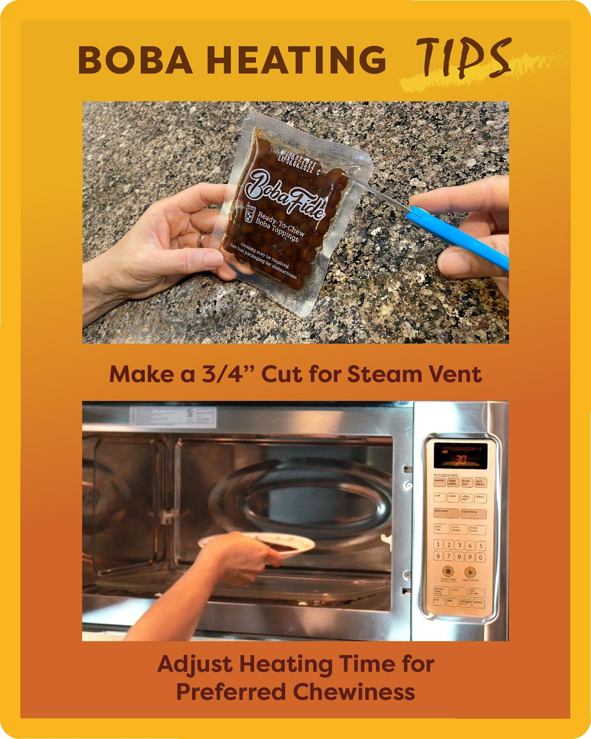 12-serving Boba Fide instant kit for family-friendly tea moments.