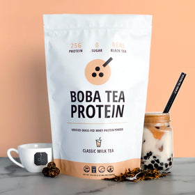 Boba Tea Protein Classic Milk Tea mug for on-the-go protein boost