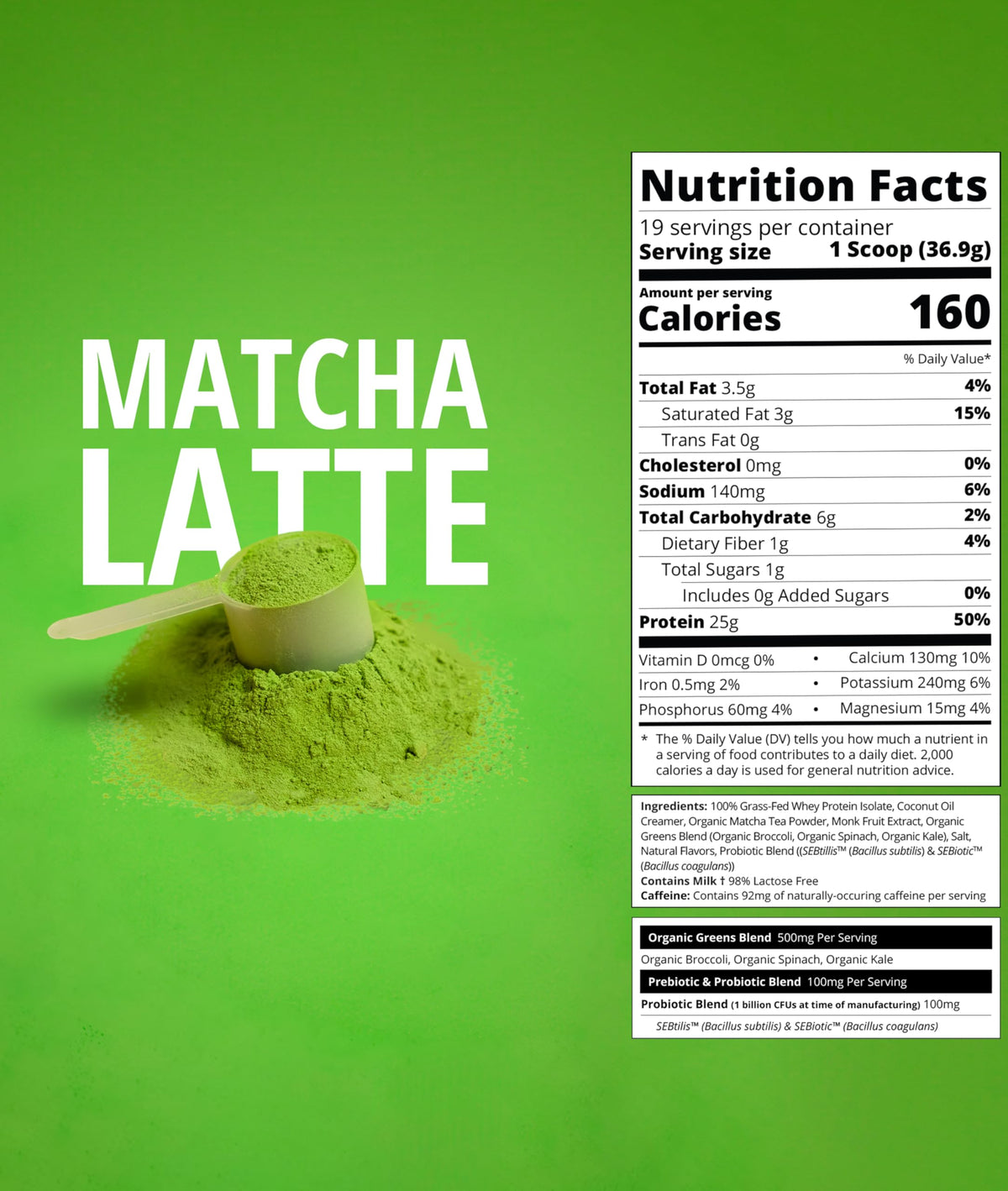 Powder dissolving in liquid to reveal smooth mixing and creamy texture.