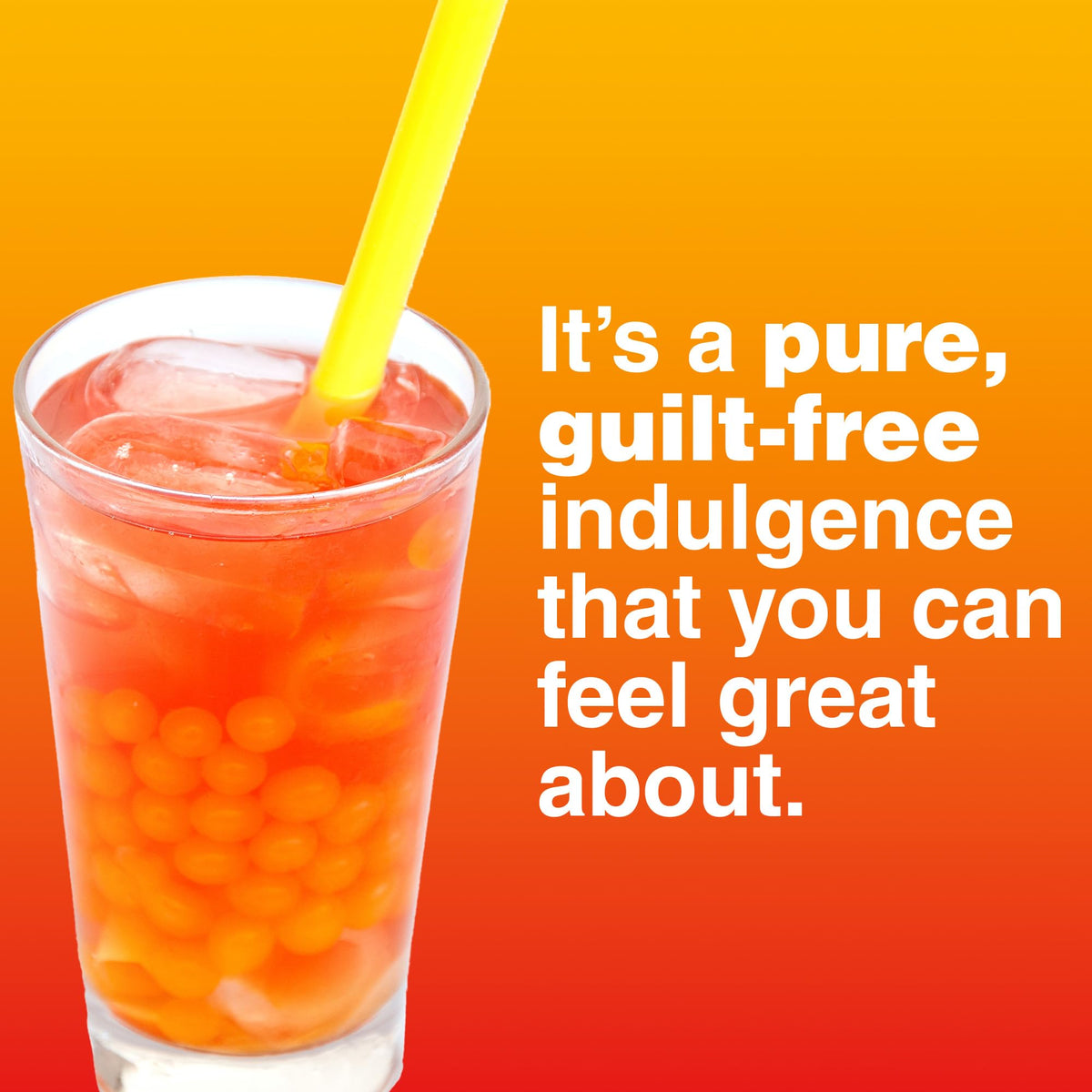 Garnishing a cocktail with BOBAVIDA fruit punch popping pearls.