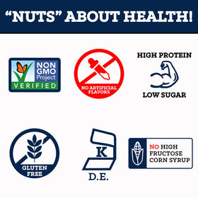 BobbySue's Everything Goes Nuts mixed nuts in a jar for sharing