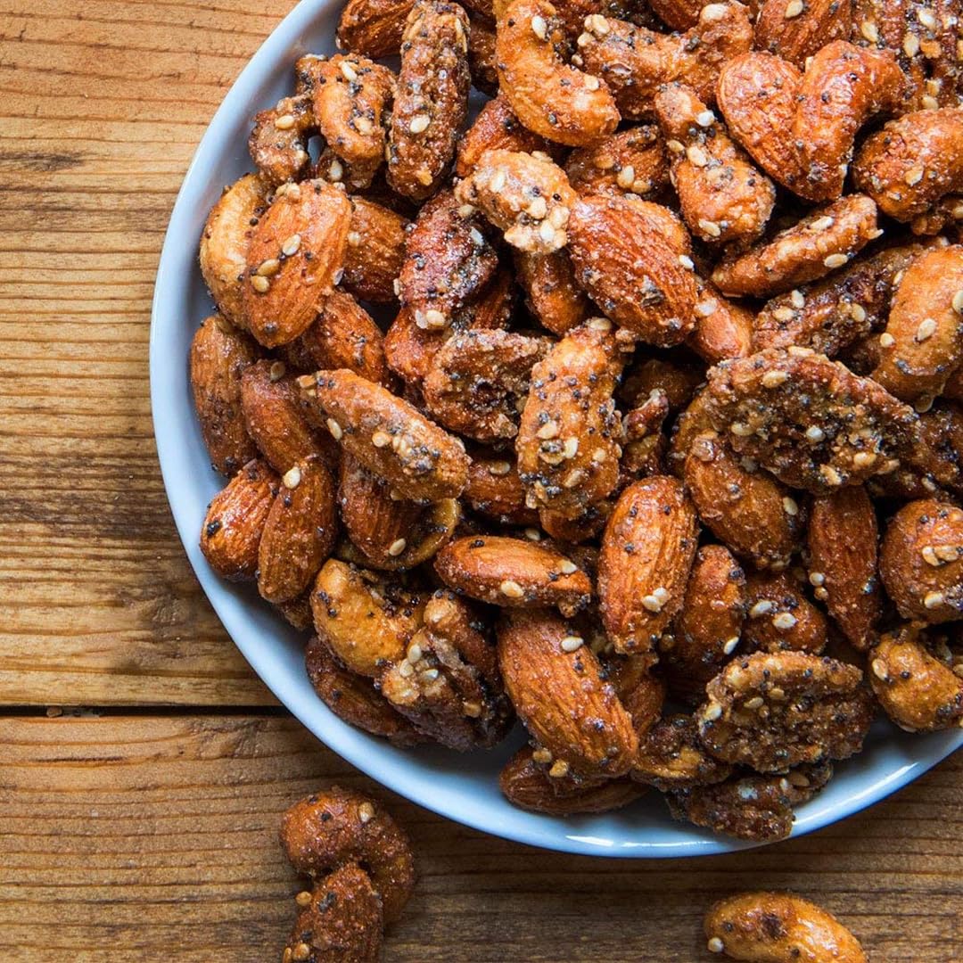 BobbySue's Everything Goes Nuts pecans rich savory flavor