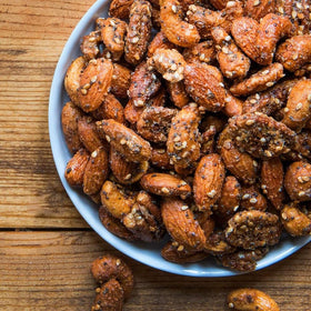 BobbySue's Everything Goes Nuts pecans rich savory flavor