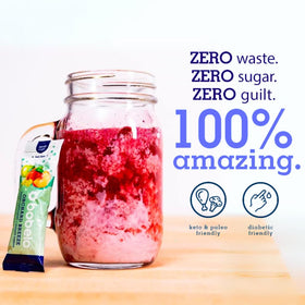 Bobelo glass taste test capturing smooth micro bubbles and flavor