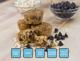 Bobo's PB&J filling Oat Bites, portable nut butter flavor