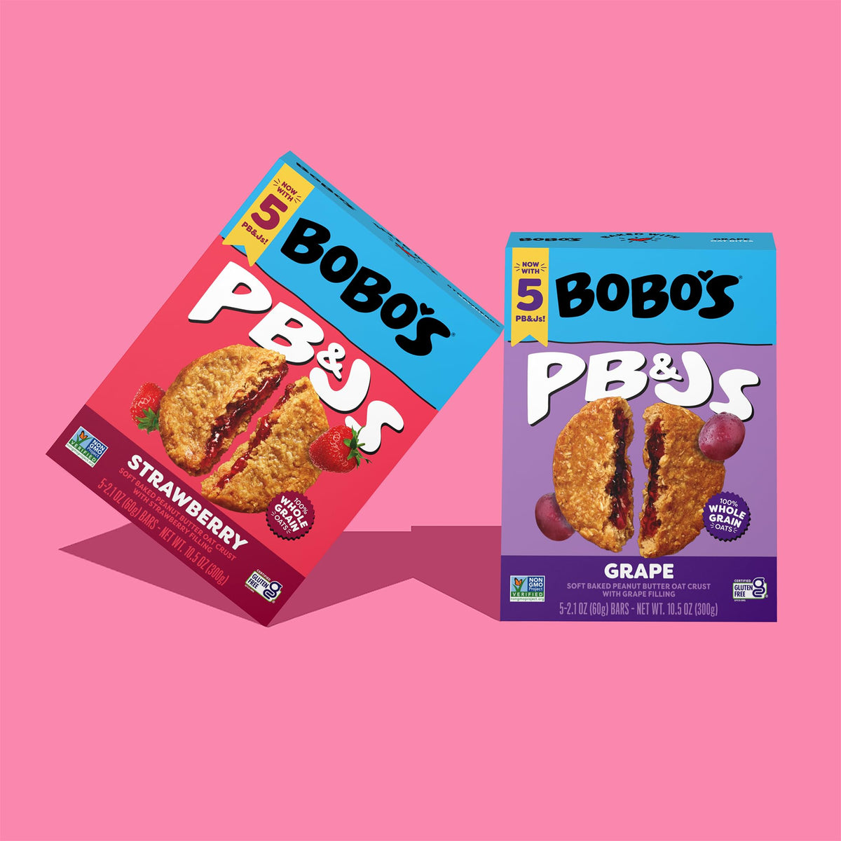 Bobo's individually wrapped bars ideal for on-the-go snacking