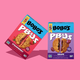 Bobo's individually wrapped bars ideal for on-the-go snacking