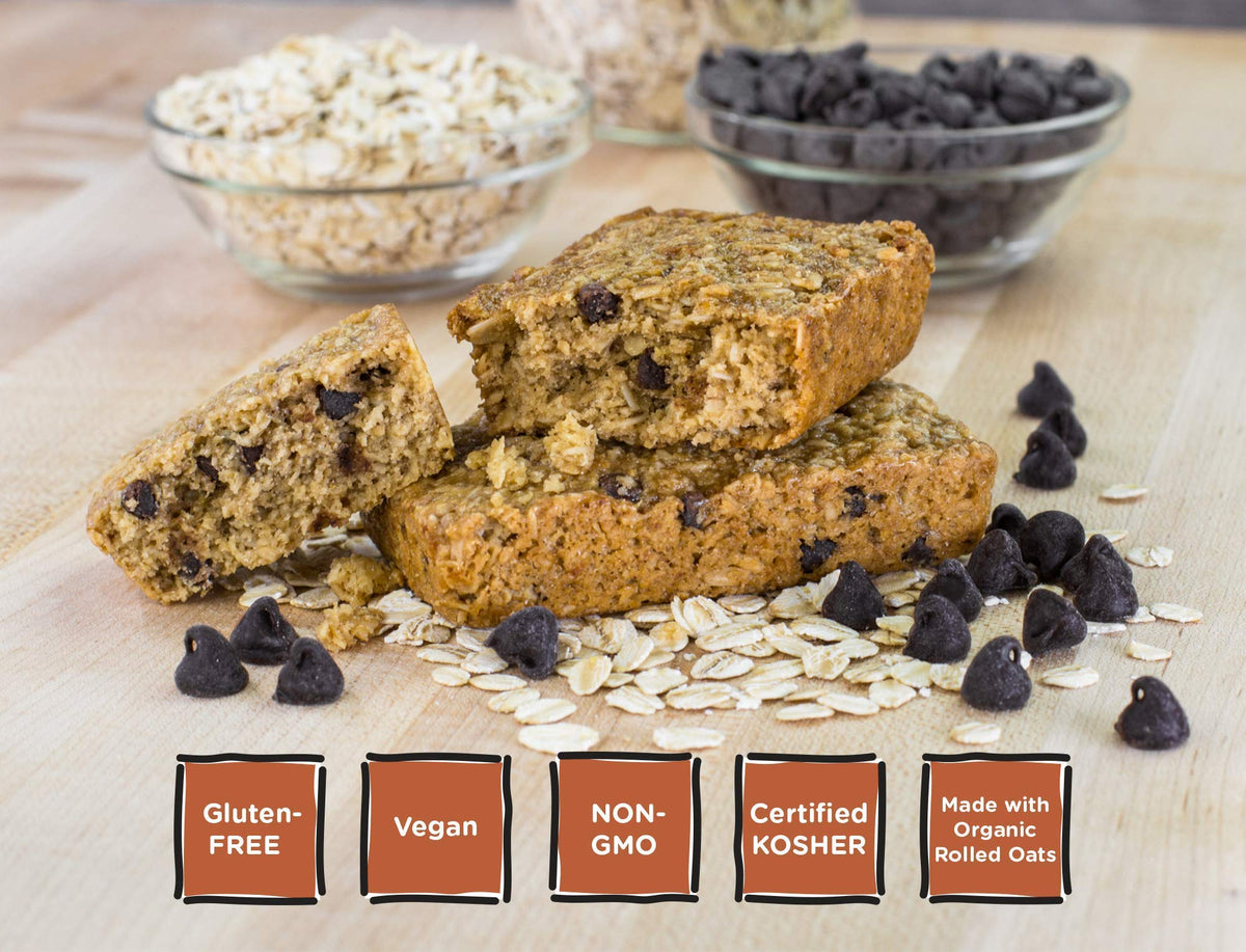 Bobos Non-GMO Project Verified bar signals clean ingredients.