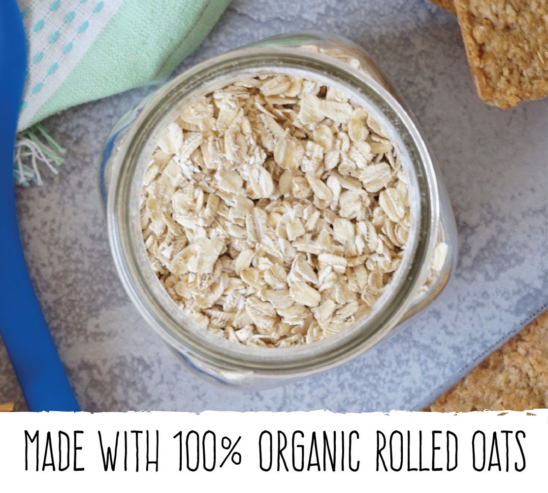 Bobo's Oat Bars coconut bar close-up, plant-based bite for daily energy