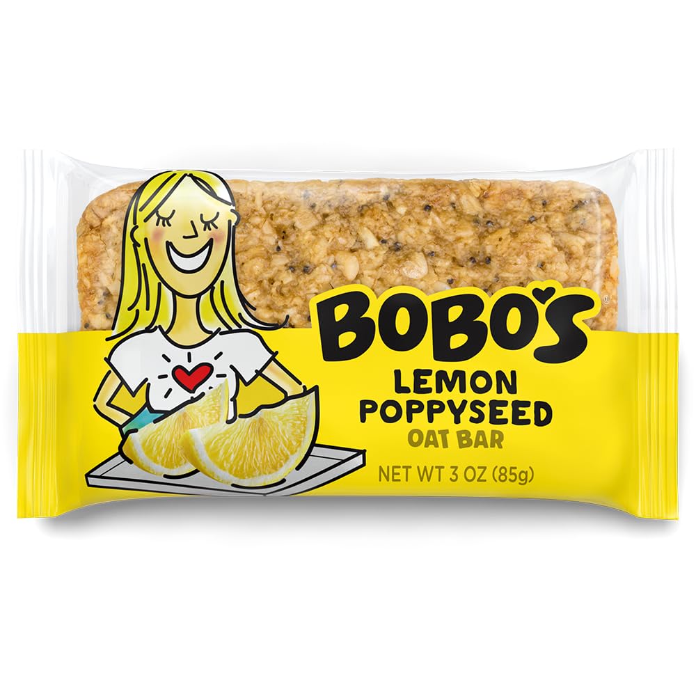 Bobo's Oat Bars texture close-up reveals chewy oats for steady energy