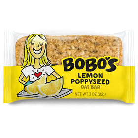 Bobo's Oat Bars texture close-up reveals chewy oats for steady energy