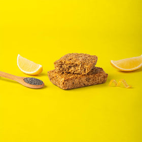 Bobo's Oat Bars Cranberry Orange close-up highlighting fruit accents