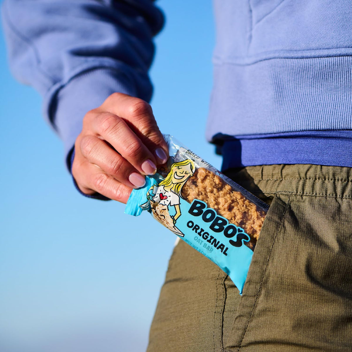 Bobo's Original Oat Bars energy-boost image for active commute